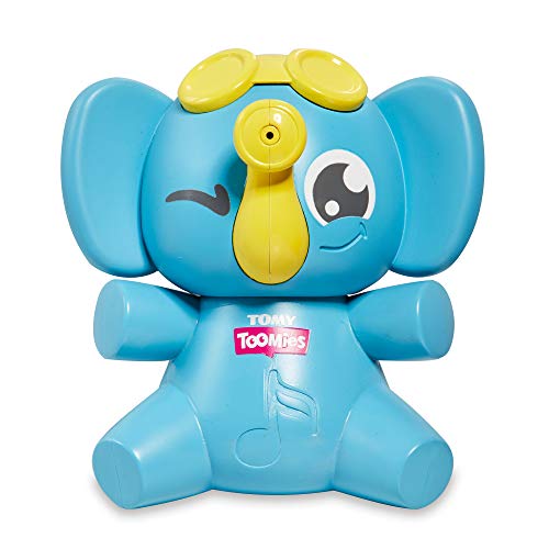 Tomy Toomies E72815C Sing & Squirt Squeezable Elephant Bath, Educational Musical Water Play, Sensory Toy For Boys And Girls, Suitable For Babies And T