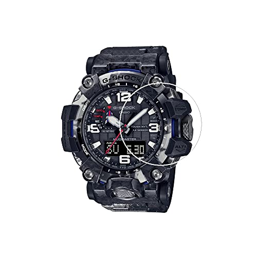 Pellicola Protettiva In Vetro Temperato Compatibile Con Casio Gwg-2000, 9H Hd, Vetro Di Protezione Antigraffio E Anti-Impronte [2 Pezzi]