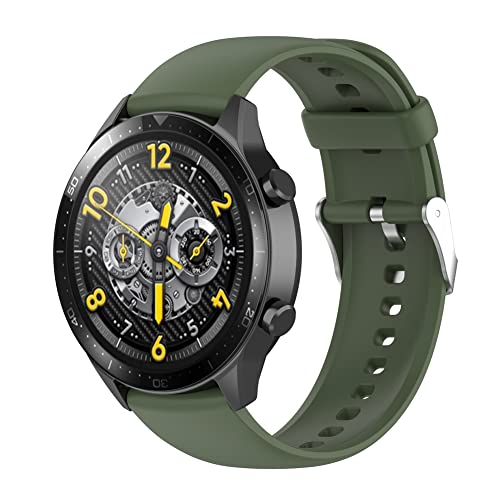 Tyogeephy Compatibile Con Realme Watch 2 Cinturino/Realme Watch 2 Pro/Realme Watch S, 22Mm Silicone Cinturino Accessori Per Realme Watch 2 Pro