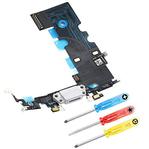 Mmobiel Connettore Dock Compatibile Con Iphone 8 Series - Presa Di Ricarica Cavo Flessibile - Audio Jack/Microfono/Antenna Di Ricambio - Incl. Cacciav