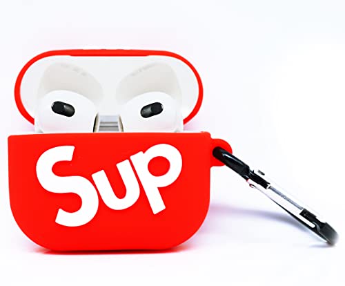 Custodia Decorativa Per Airpods Box, Airpods Custodia In Silicone, Compatibile Con Airpods 3 Custodia 3D Cartoon Cover Cute Funny, Cover Per Apple Air