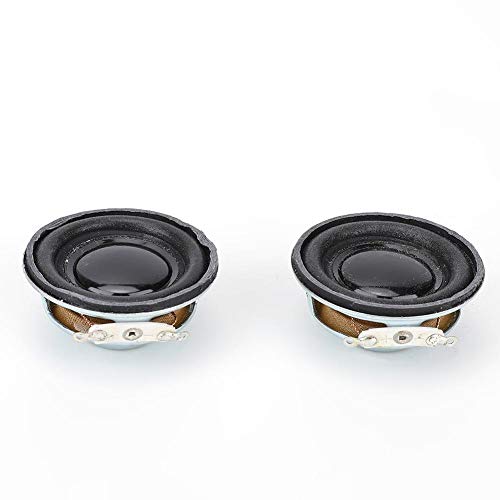 2 Pezzi/Set 3 W 4 Ohm Altoparlante, 4 Cm Altoparlante Horn Audio Altoparlante Stereo 3 W 4 Ohm Per Mini Amplificatore, Accessori Elettronici