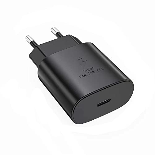 Liansum Porta Usb Di Tipo C Caricabatterie Rapido Da 25W Per Samsung S24/S23/ S22/ S21 /S21 Ultra 5G / S20 Ultra/ S20 /S20+ / S10 /S9 / S8/ A71 / A52