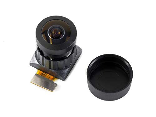 Waveshare 8Mp Imx219-D160 Camera Module Wide Angle 160 Degree Fov Compatible With Raspberry Pi Camera Board V2(Not Included) And Jetson Nano Supportin