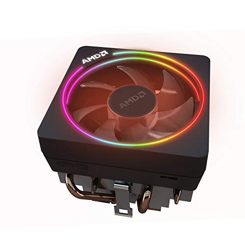 Amd Wraith Prism Led Rgb Ventola Di Raffreddamento Del Processore Ryzen 7 2700X Am4/Am2/Am3/Am3+Connettore A 4 Pin Base In Rame/Dissipatore Di Calore