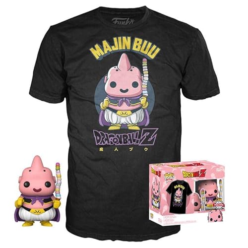 Funko Tees Dragon Ball Z - Booble Head Pop N° Xx- Buu Avec Glace + T-Shirt (L)