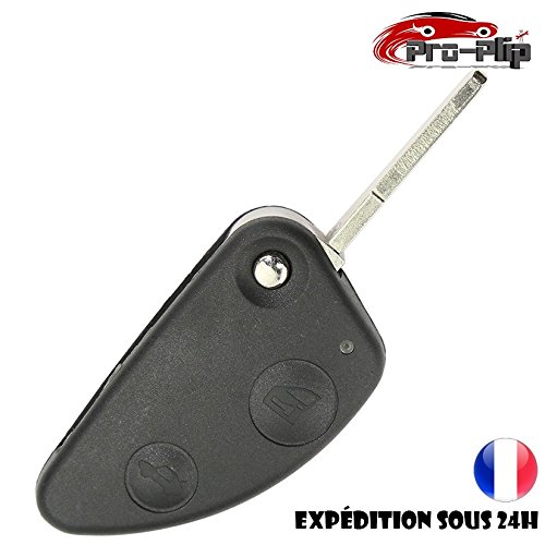 Pro-Plip - Chiave Per Alfa Romeo 147 156 166 Gt Jtd Ts A 2 Pulsanti, Cover N. 1