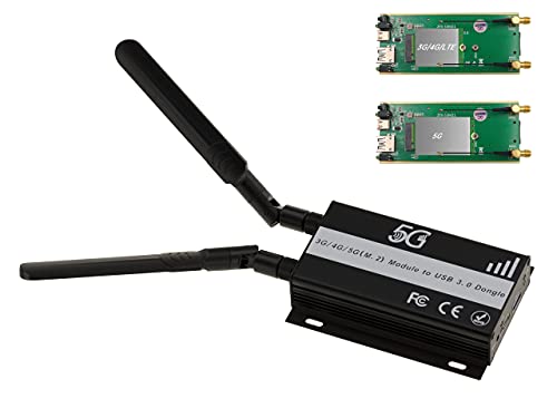 Kalea-Informatique M2 B Key To Usb 3.0 Adapter Per Modulo Wwan Lte Con Supporto Per Scheda Sim, Compatibile Con 3G 4G 5G.