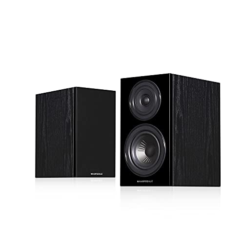 Wharfedale Coppia Di Casse Acustiche Diamond 12.1 Diffusori Passivi Da Scaffale, Nero