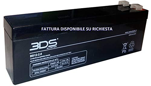Bds Battery Agm 12V 2.6Ah T1
