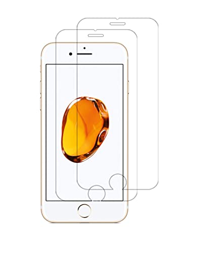 Weofun Vetro Temperato Per Iphone 6 Plus/6S Plus/7 Plus/8 Plus [2 Pezzi], Pellicola Protettiva Compatibile Con Iphone 6 Plus/6S Plus/7 Plus/8 Plus [Du