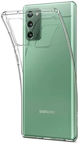 Captor Cover Trasparente Per Samsung Galaxy Note 20, Custodia Tpu In Silicone Flessibile Morbida E Sottile, Protezione Full Body Con Bordo Rialzato Pe