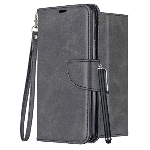 Laybomo Cover Per Samsung Galaxy A32 5G, Custodia Samsung Galaxy A32 5G Cover In Pelle Premium Portafoglio Porta Con Carte Di Credito, Custodia In Sil