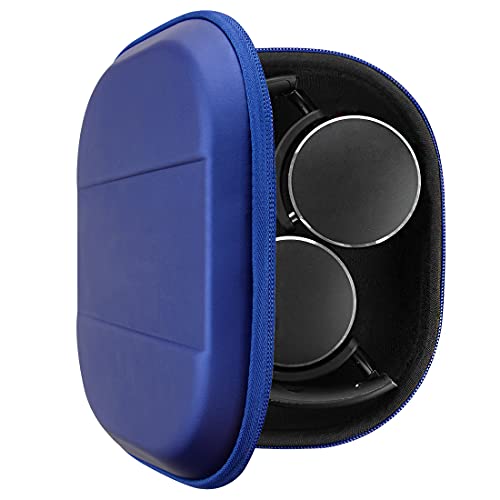 Geekria Custodia Rigida Per Cuffie Akg Y400 Wireless, Y50Bt, Y45Bt, N60Nc, Y500, Auricolari Custodia Da Trasporto Rigida, Borsa Da Viaggio (Blu)
