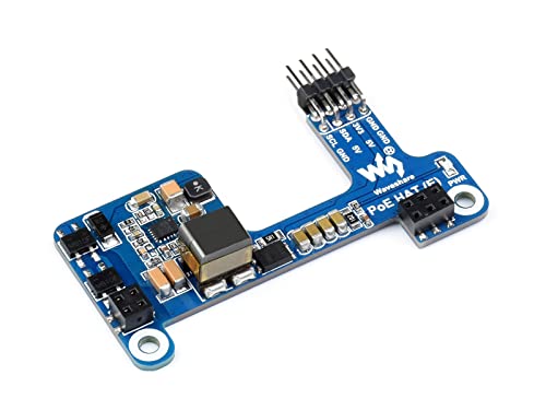 Poe Hat For Raspberry Pi 4B 3B+, Ieee 802.3Af-Compliant,Power Over Ethernet Hat (E) Expansion Board For Raspberry Pi,5V Power Output