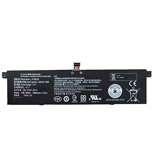 R13B01W R13B02W Batteria Del Computer Portatile Laptop Per Xiaomi Mi Air 13.3"(7.6V 39Wh))