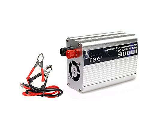 Vetrineinrete® Inverter 300 Watt Di Potenza 12V A 220V Per Auto Caricabatterie Convertitore Di Tensione Trasformatore Portatile Per Camper Converter D