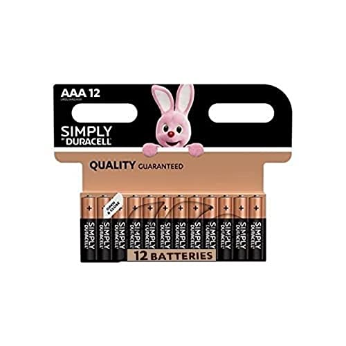 Duracell Simply - Batterie Aaa (Confezione Da 12)