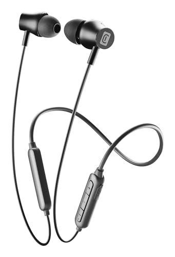 Cellularline | Gem | Cuffie Auricolari Stereo Bluetooth Wireless Con Microfono E Remote Control - Play Time: 6Ore - Ricarica: 1.5Ore