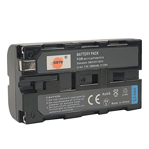 Dste Batteria Di Ricambio Compatibile Per Np-F550 E Np-F570,Np-F330,Np-F750,Np-F970 E Ccd-Rv100 Ccd-Rv200 Ccd-Sc5 Ccd-Sc55E Ccd-Sc55 Ccd-Sc6 Ccd-Sc7/E
