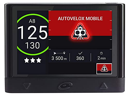 Coyote Mini (Per L'Italia) - Assistenza Alla Guida - Segnalatore Autovelox Fissi, Mobili E Tutor - Allerte In Tempo Reale - Anticipo Dei Pericoli Ad U