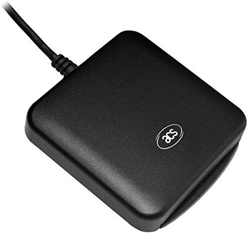 Acs Acr39U-U1, Lettore E Scrittore Di Smart Card Usb Per Cns, Eid E Crs Firma Digitale, Nero