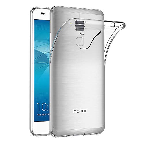 Aicek Cover Per Huawei Honor 5C, Cover Huawei Honor 5C Silicone Case Molle Di Tpu Trasparente Sottile Custodia Per Huawei Honor 5C