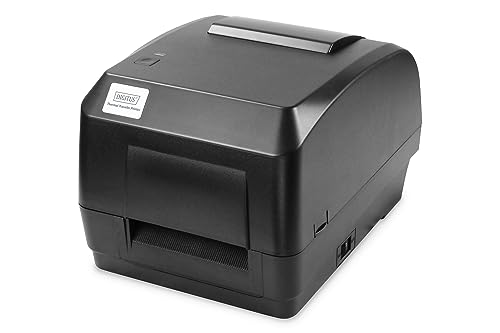 Digitus Stampante Per Etichette A Trasferimento Termico, 200 Dpi, Termica Diretta, Velocità Di Stampa 127 Mm/S, Porte Usb 2.0, Rs-232, Ethernet, Letto