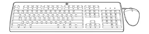 Hp Usb Bfr-Pvc It Keyboard Mouse Kit