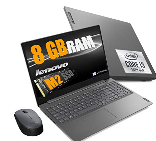 Rgdigital Srl Notebook Lenovo Ssd Cpu Intel Core I3 Di 10Gen I3-1005G1, Display Full Hd Led Da 15,6" Ram 8Gb Ddr4, Ssd 256Gb Nvme, Wifi, Webcam, Bt, W