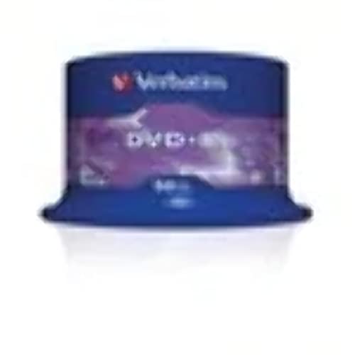 Verbatim Dvd+R 16X 4.7Gb Branded Matt Silver,50 Pack, 43550 (Matt Silver,50 Pack)