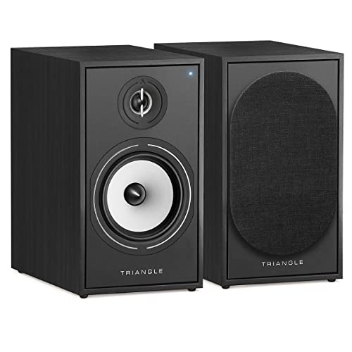 Triangle Br03 Bt - Altoparlante Biblioteca Bluetooth Borea Active - Nero Cenere