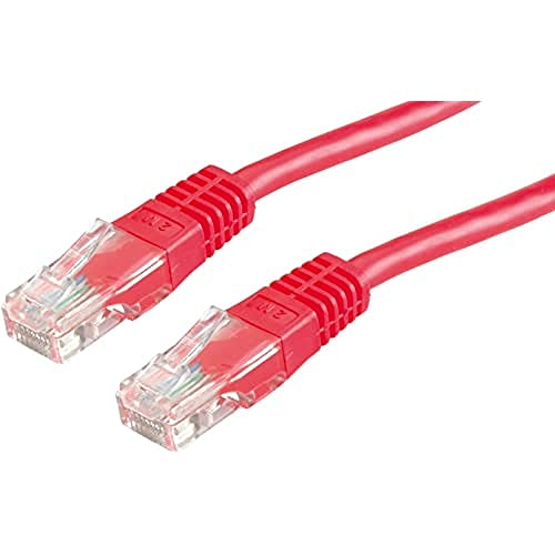 Value Utp Patch Cord Cat.6, Red 3 M Rosso Cavo Di Rete
