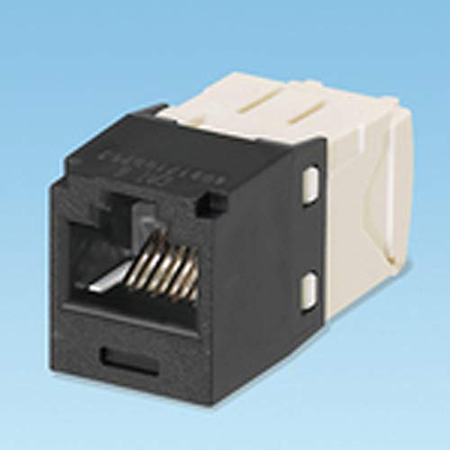 Panduit Utp Rj45 Tg-Minijack Kat 6 Nero, Bianco - Adattatore Cavo (Nero, Bianco)