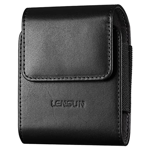 Lensun Cover Vera Pelle Per Samsung Galaxy Z Flip 4/Galaxy Z Flip 3 5G/Galaxy Z Flip/Z Flip 5G/Motorola Razr 5G/2019 Chiusura Magnetica Custodia Cellu