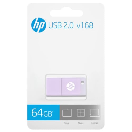 Hp Chiavetta Usb X168 Lilla 64Gb