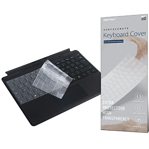 Digi-Tatoo Protezione Tastiera Compatibile Con Surface Pro Type Keyboard (Compatibile Con Pro 9/8/X) - Cover Per Tastiera Di Surface, Cover Antipolver