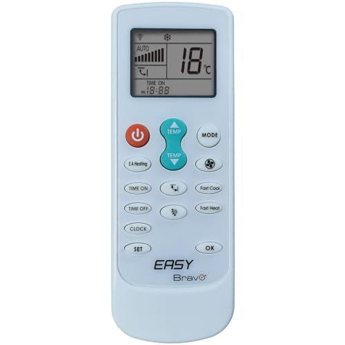 Telecomando Universale Per Condizionatore Climatizzatore Easy Bravo, Compatibile Con I Principali Marchi (Easy Bravo)