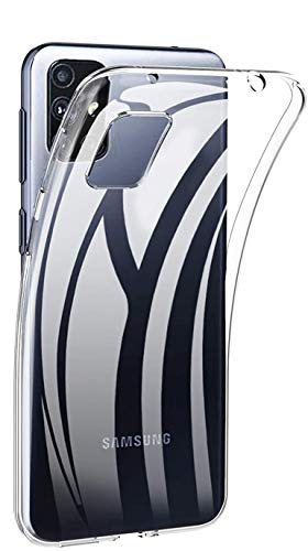 Captor Cover Trasparente Per Samsung Galaxy M51, Custodia Tpu In Silicone Flessibile Morbida E Sottile, Protezione Full Body Con Bordo Rialzato Per Sc