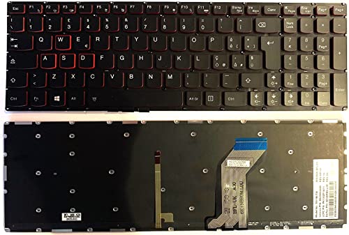 Infoelettronica Lo Store Della Convenienza E Qualita' Tastiera Italiana Retroiiluminata Compatibile Con Lenovo Ideapad Y700-15Isk Y700-15Ise Y700-15Ac