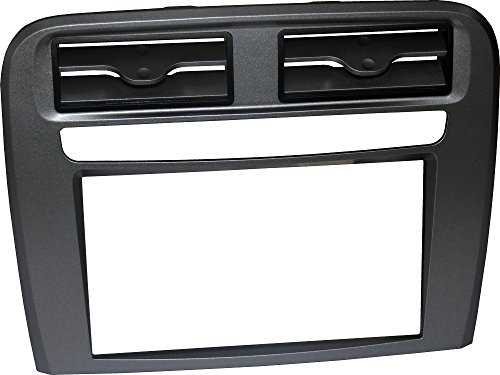 Mascherina Autoradio 2 Din Per Fiat Grande Punto. Kit Installazione Doppio Din Completo Di Staffe Per Il Montaggio, Puro Senza Cornice Adatto Per Radi