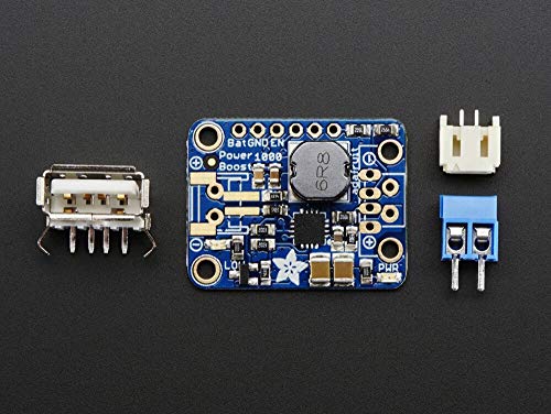 Adafruit Powerboost 1000 Basic - Usb Boost 5 V @ 1000 Ma Da 1,8 V +