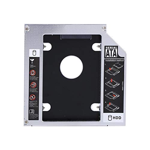 Zerone 2,5"Caddy Hdd Per Universal 2 ° 12,7 Mm Alluminio Sata Hdd Sdd Caddy Hard Case Adattatore
