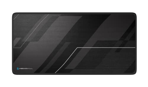 Newskill Artemis, Tappetino Per Mouse Da Gioco Xxl, Superficie Esclusiva In Tessuto Jacquard, Base In Gomma Antiscivolo, Misure 1160X560X3 Mm, Tappeti