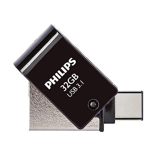 Philips Unità Flash Usb 2 In 1 32 Gb, Usb 3.1 - Usb-C