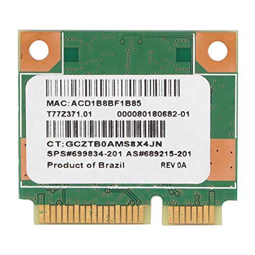 Tangxi Scheda Di Rete Wireless, Scheda Di Rete Wireless Wifi Mini Porta Pci-E Rt3290, Scheda Di Rete Bluetooth Pci-E Ad Alta Velocità 150 Mbps