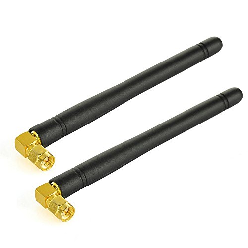 Eightwood 868Mhz Antenna Verticale Omni Direzionale Antenna Connettore Sma Plug 2Pz Per Wireless Homematic Ccu3 Ccu2 Cc1101 Ham Radio