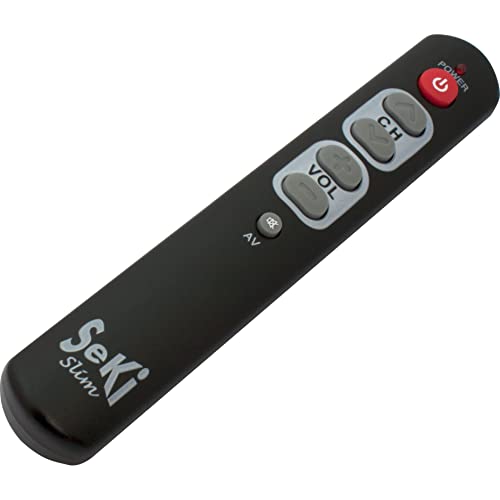 Seki Slim - Telecomando Universale, Colore: Nero