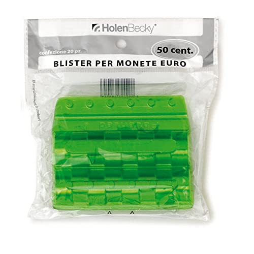 Holenburg Blister In Plastica Per Monete Holenburg - 50 Cent - 40 Monete - 8005/20 (Conf. 20)