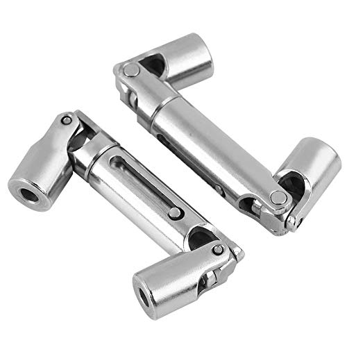 Lazmin112 Albero Di Trasmissione 2Pcs Per Camion Rc, Albero Di Trasmissione In Metallo Per Accessori Rc Di Ricambio Per Camion Militare Scala 1/16 Rc